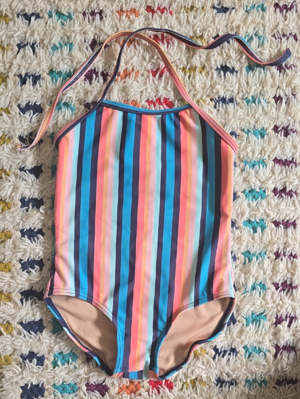 Toobydoo Swim Peach One-Piece